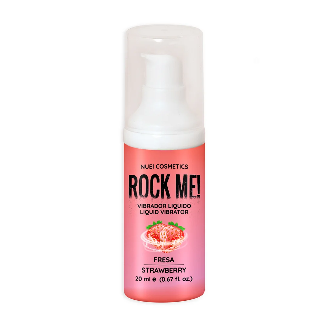 Nuei Rock Me! gel vibrador líquido de fresa, 20 ml - Imagen 2