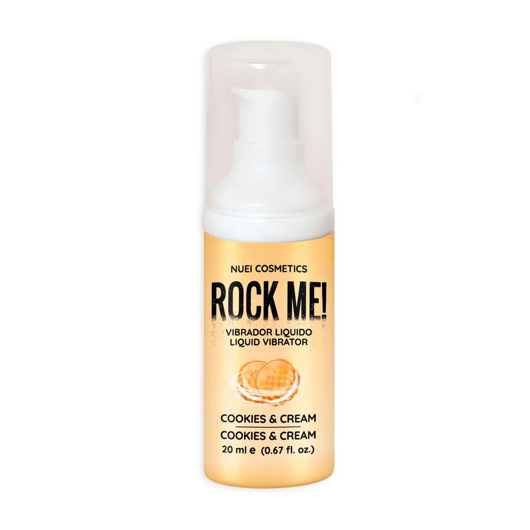 Nuei Rock Me! vibrador líquido Cookies and Cream 20 ml - Imagen 1