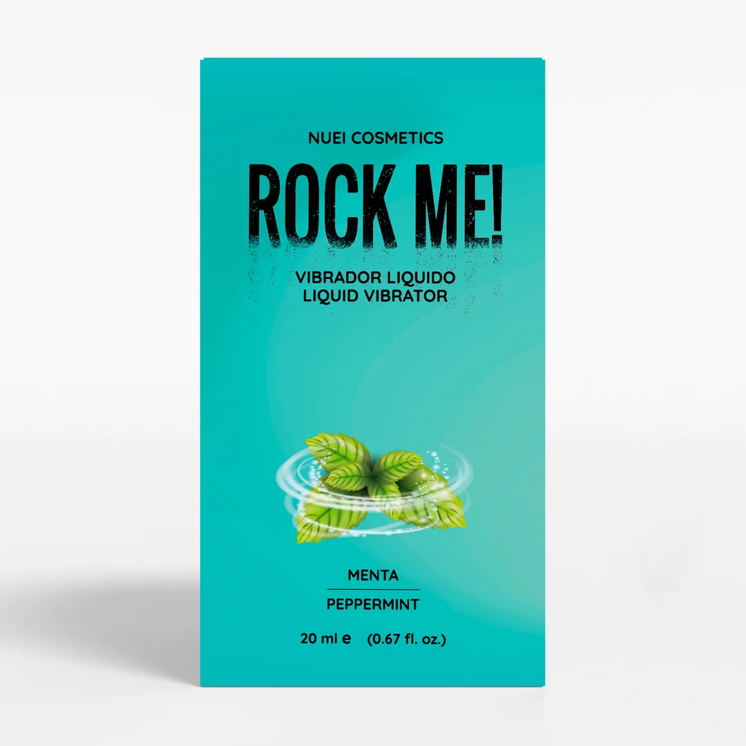 Nuei Rock Me vibrador líquido de menta, 20 ml - Imagen 1