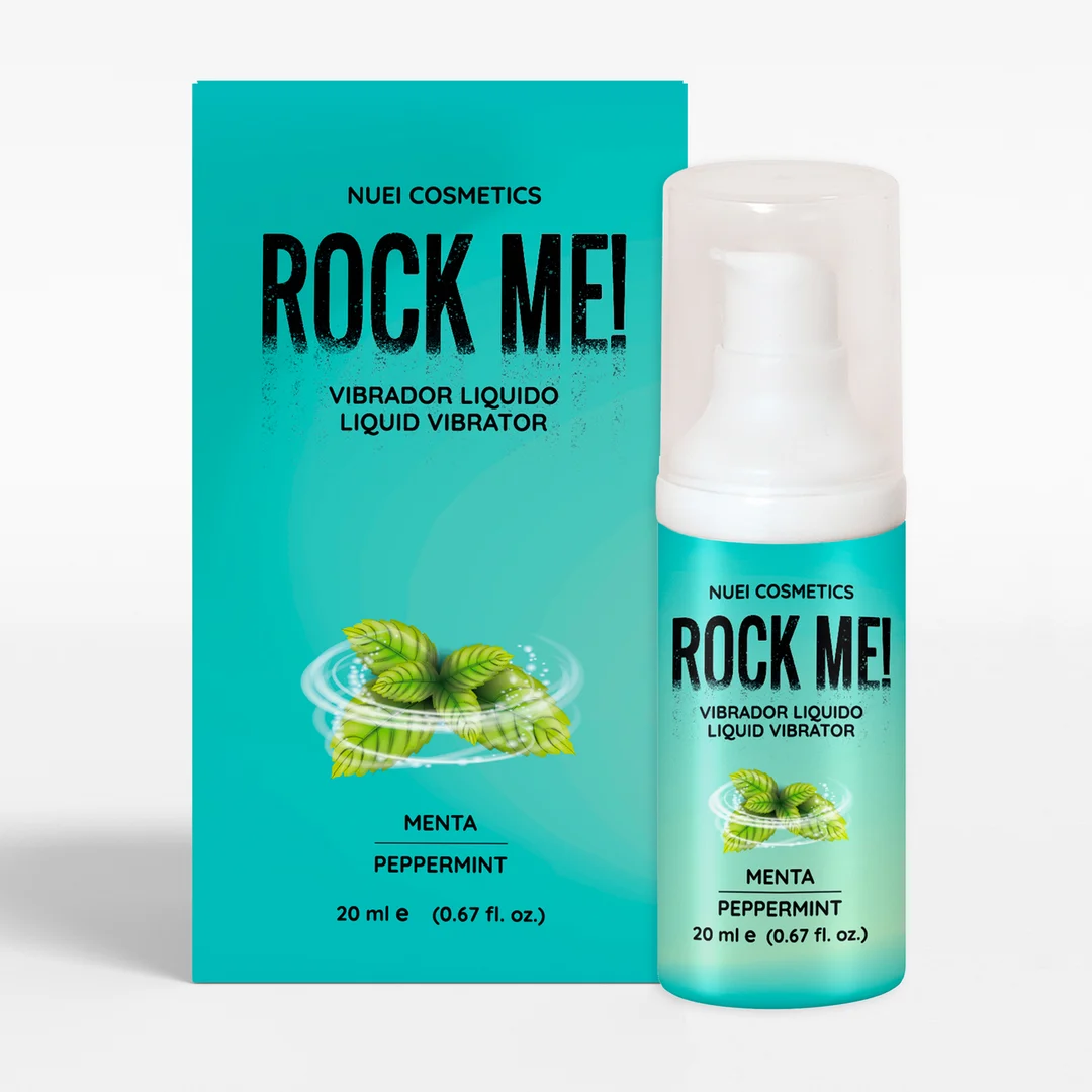 Nuei Rock Me vibrador líquido de menta, 20 ml - Imagen 3