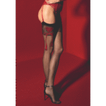 Medias sensuales con detalle de lazo rojo para un look de lencería sexy, Segreta - Imagen 2