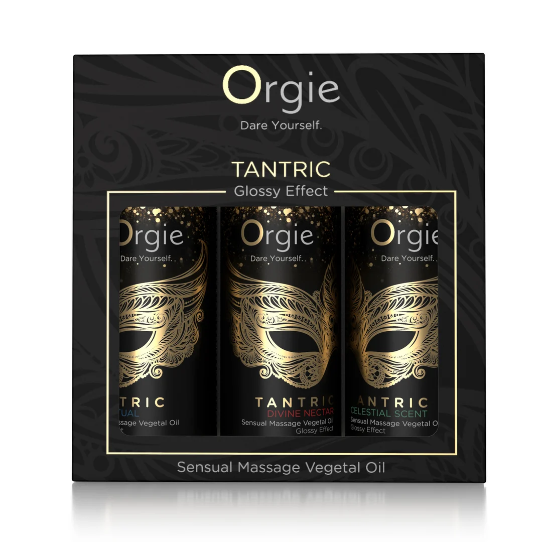 Set de aceites de masaje Orgie Tantric en formato mini - Imagen 1