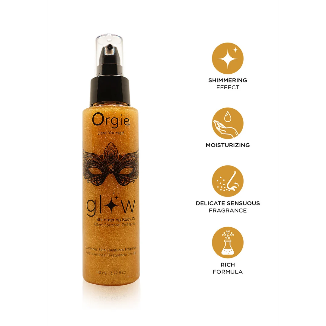 Aceite corporal con brillo Orgie Glow - Imagen 1