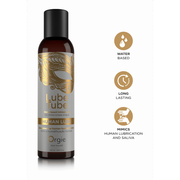Lubricante de base acuosa Orgie Human Lube