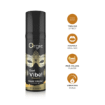 Vibrador líquido besable Orgie Dual Vibe! Pina Colada 15 ml - Imagen 3