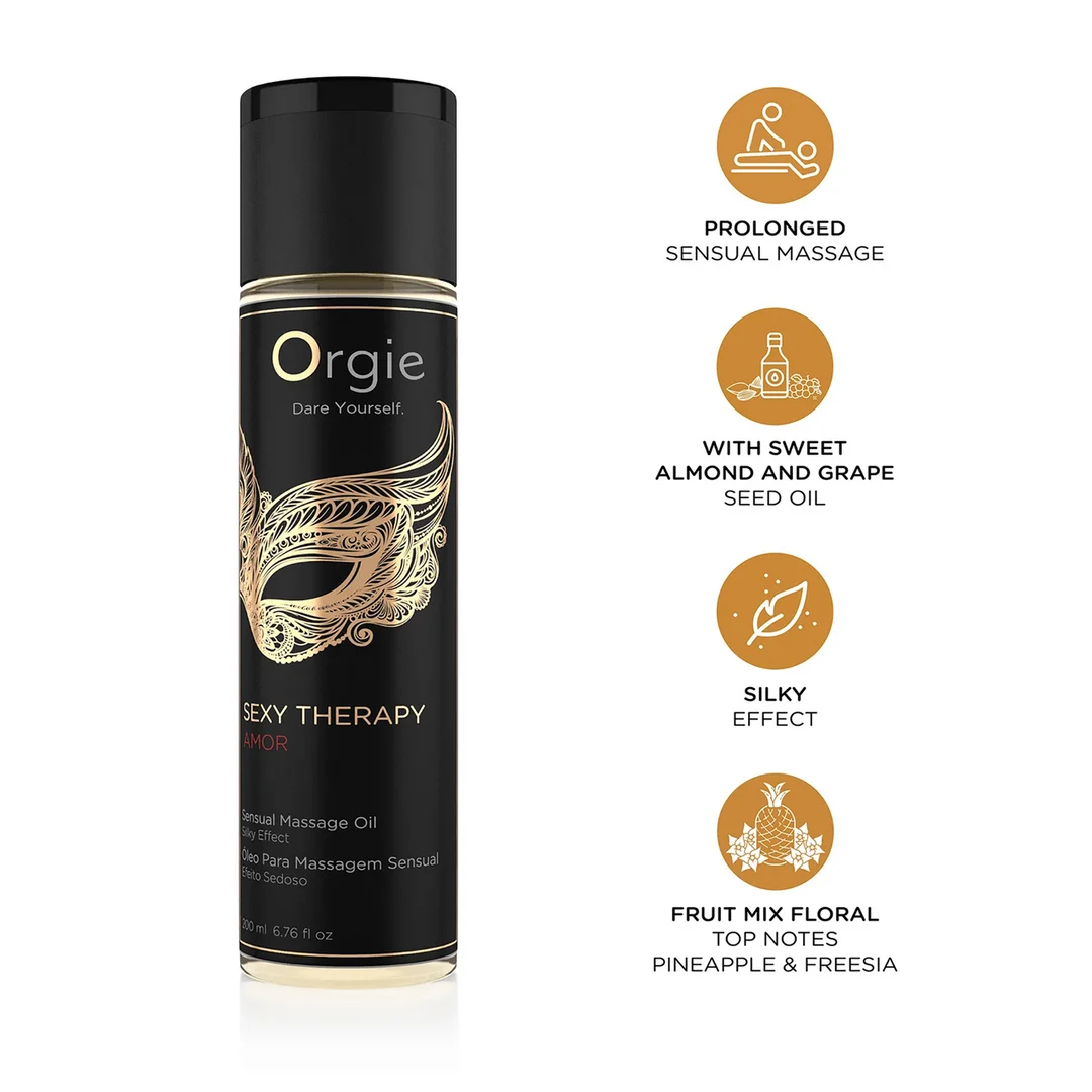 Orgie Sexy Therapy Amor aceite de masaje 200 ml - Imagen 1