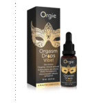 Orgie Orgasm Drops Vibe!, gotas estimulantes, melocotón, 15 ml