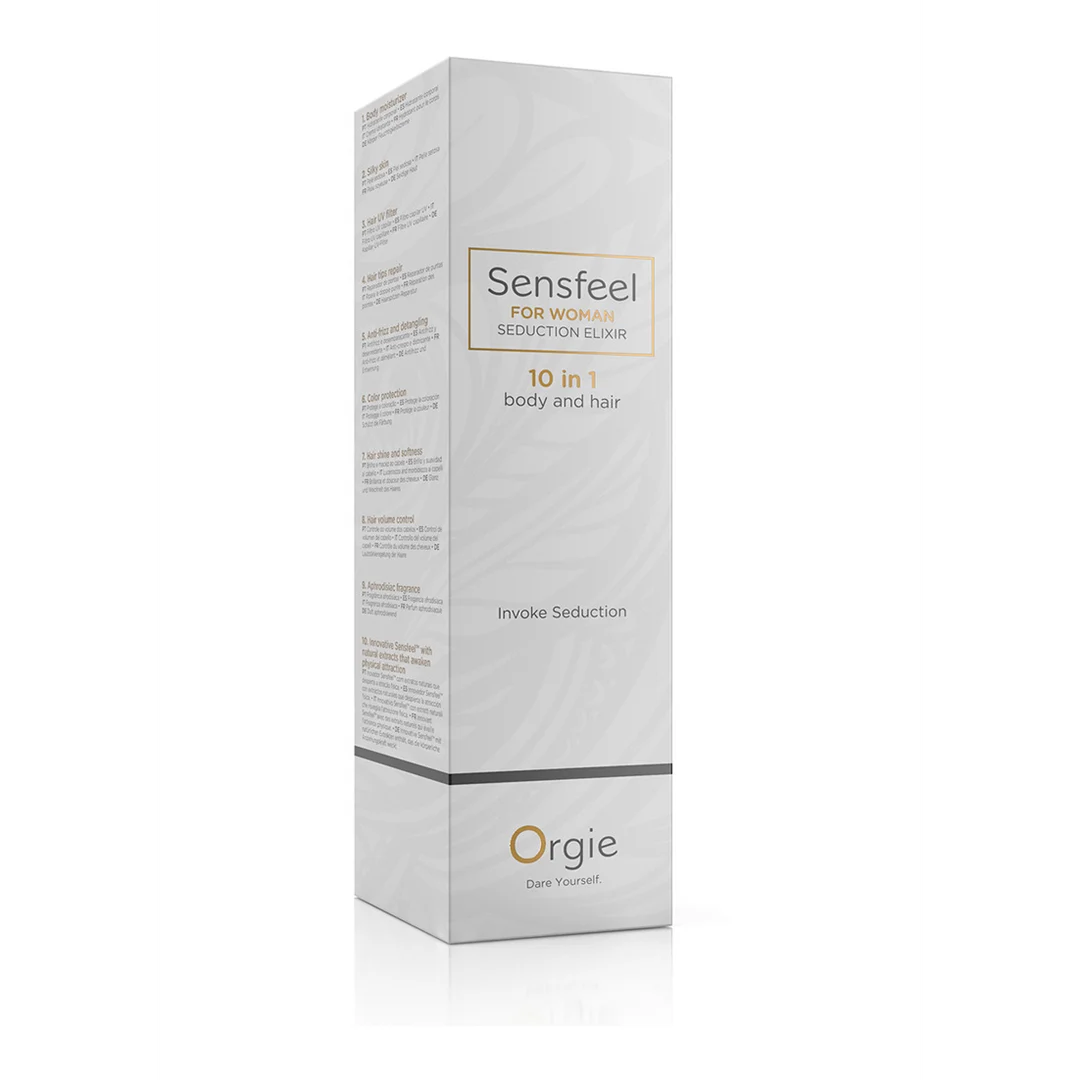 Emulsión para el pelo y el cuerpo con feromonas para mujer Orgie Sensfeel - Imagen 1