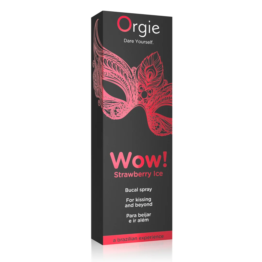 Orgie Wow! Spray bucal de helado de fresa, 10 ml - Imagen 1