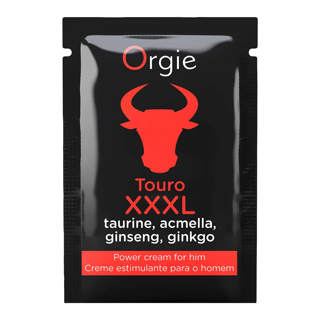 Crema de erección en sobre Touro XXXL, 2 ml - Imagen 1