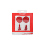 Borlas para pezones para juegos de rol y lencería sexy con cinta autoadhesiva – Ouch!