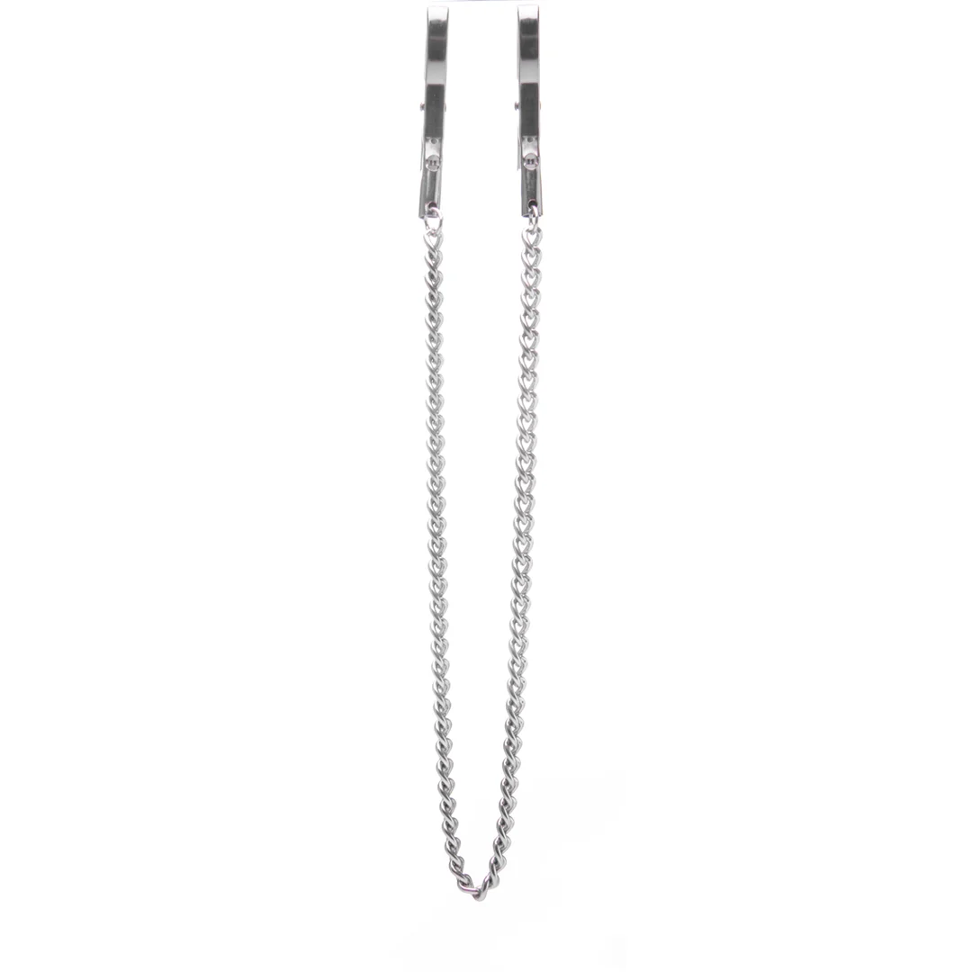 Pinzas BDSM para pezones con cadena – Pinzas para pezones Pincers - Imagen 2