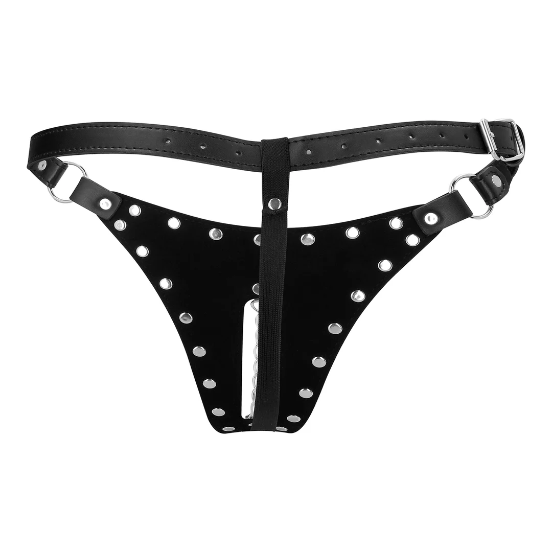 Tanga de castidad Ouch! Xtreme con detalle de cadena - Imagen 4