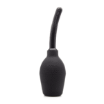 Ducha anal – Ducha anal y vaginal ergonómica con cánula suave – Ouch! by Shots – Negro - Imagen 2