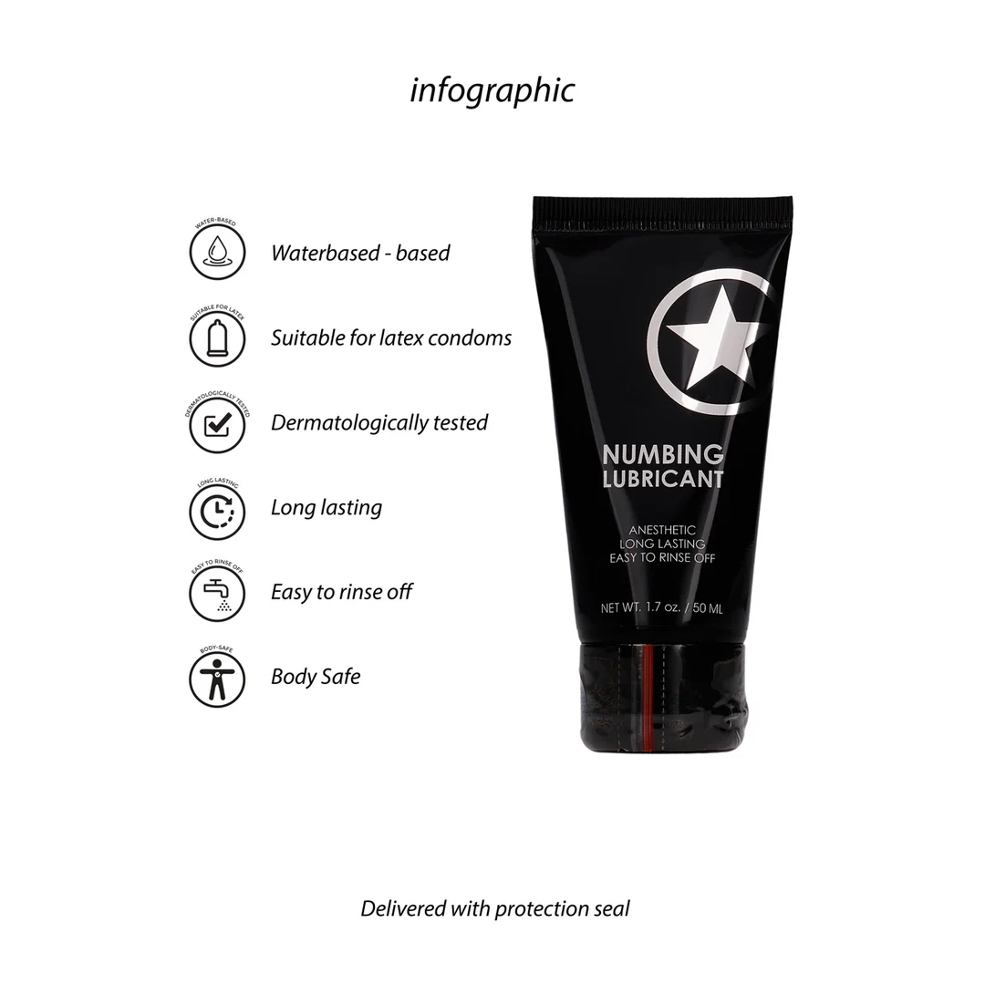 Ouch! Lubricante anestésico 50 ml - Imagen 3