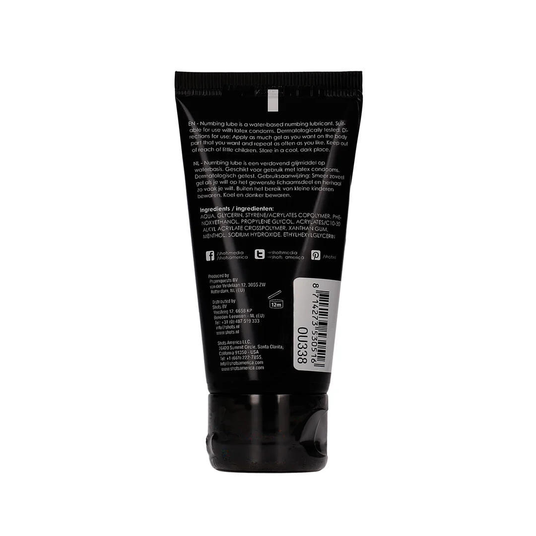 Ouch! Lubricante anestésico 50 ml - Imagen 1