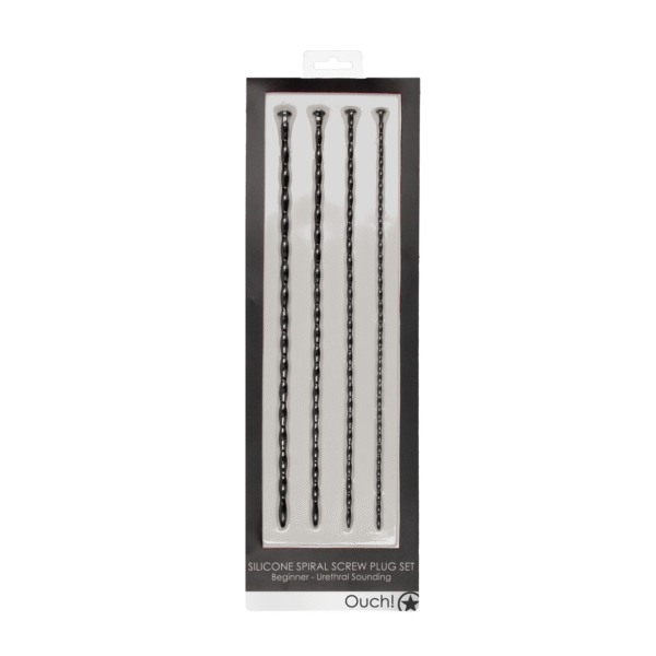 Set de tapones espirales de silicona Ouch! para principiantes