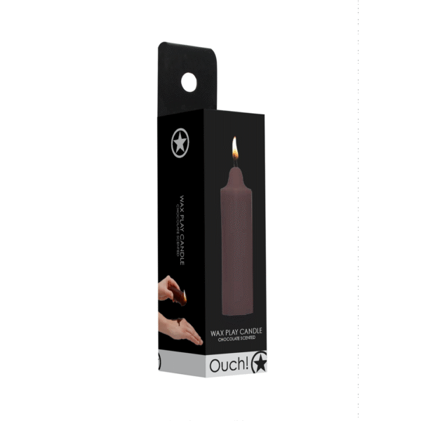 Vela para juegos con cera Ouch! by Shots con aroma a chocolate
