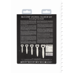 Dilatadores uretrales de forma flexible: set de dilatadores vaginales de silicona - Imagen 2