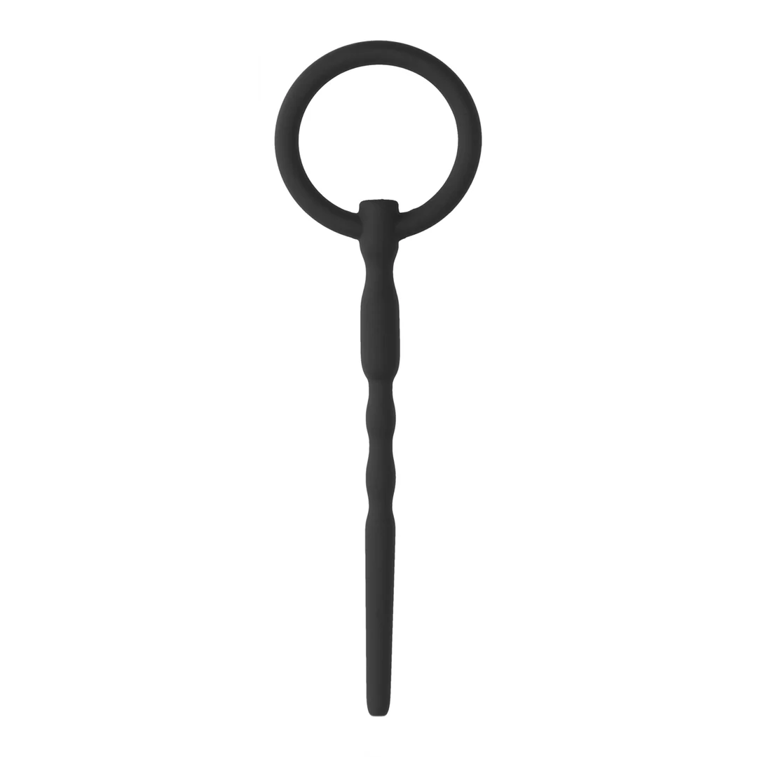 Plug para el pene con anilla en O práctica – 0,3 / 7 mm - Imagen 3