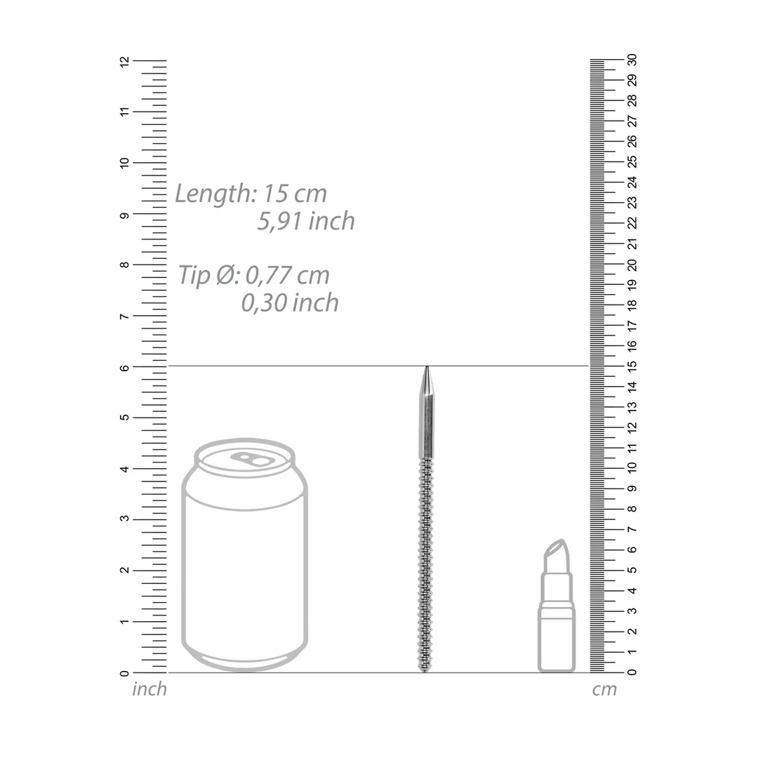 Dilatador uretral con diseño estriado – 0,3 / 8 mm - Imagen 2