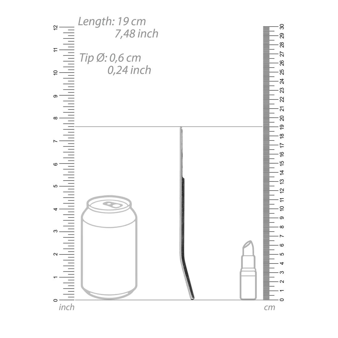 Sonda uretral de acero inoxidable – 0,2 / 6 mm - Imagen 2