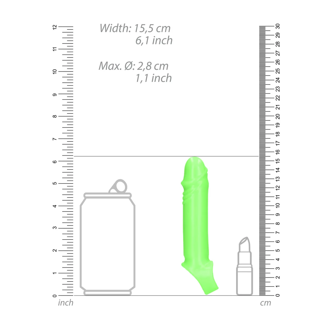 Ouch! Funda para el pene Glow in the Dark - Imagen 4