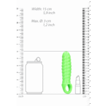 Funda para pene con efecto luminoso en la oscuridad – Glow in the Dark - Imagen 4