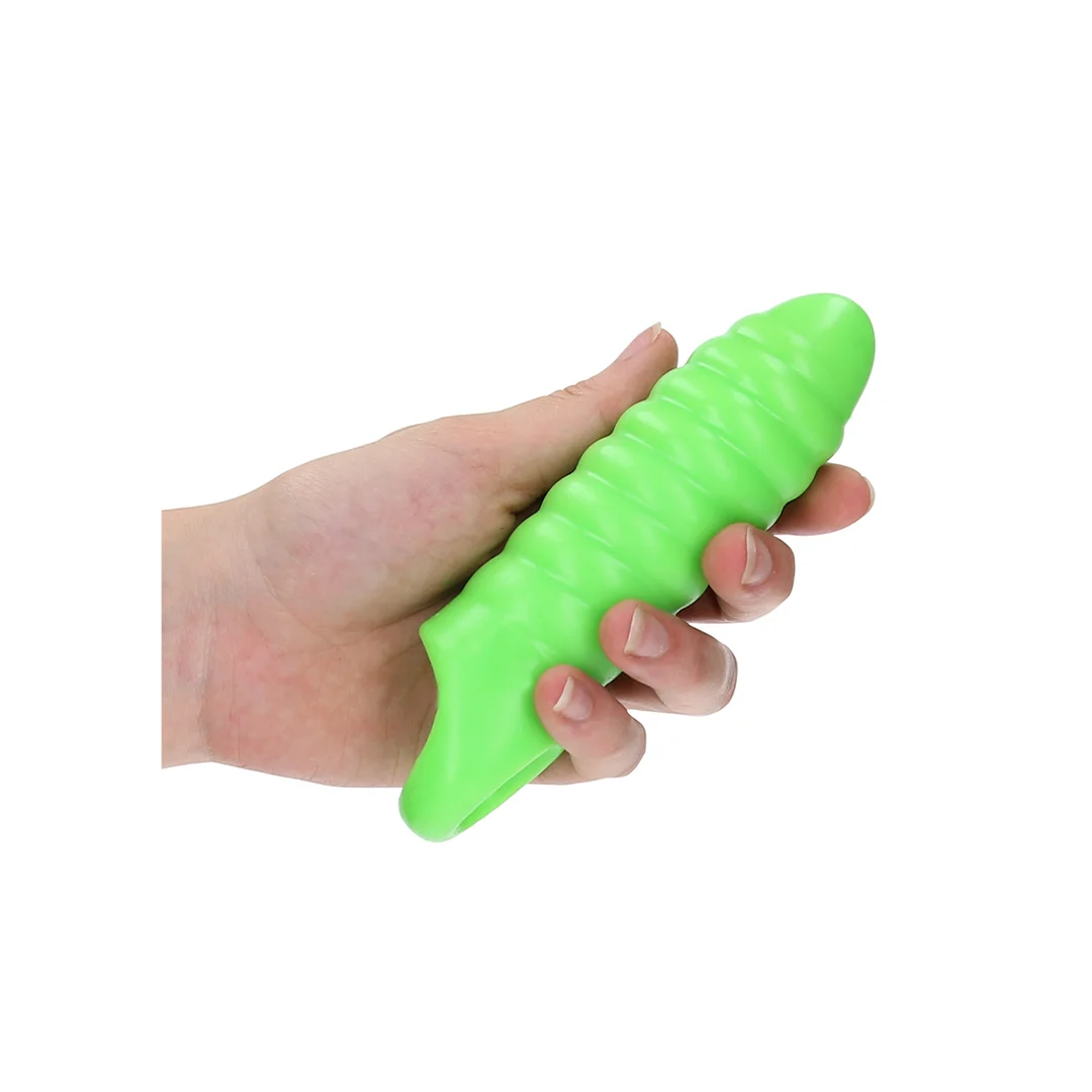 Ouch! Swirl funda para pene Glow in the Dark - Imagen 5