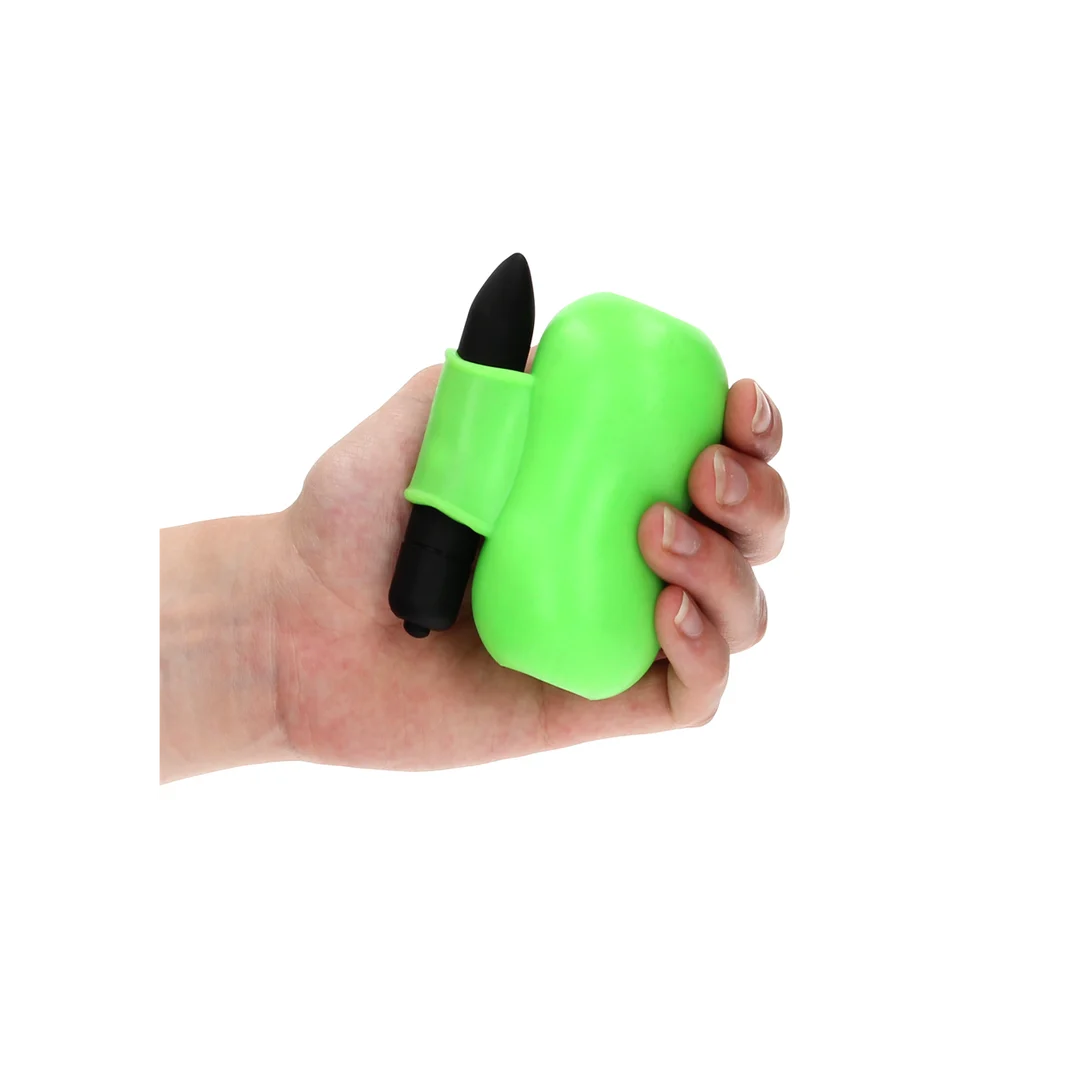 Ouch! Masturbador vibrador Glow in the Dark - Imagen 5