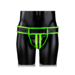 Suspensorio que brilla en la oscuridad, ropa interior sexy para hombre con estilo bondage – Ouch! - Imagen 4