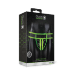 Suspensorio que brilla en la oscuridad, ropa interior sexy para hombre con estilo bondage – Ouch! - Imagen 7