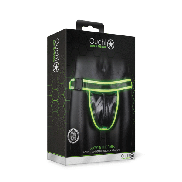 Ouch! Glow in the Dark, suspensorio con hebilla L/XL