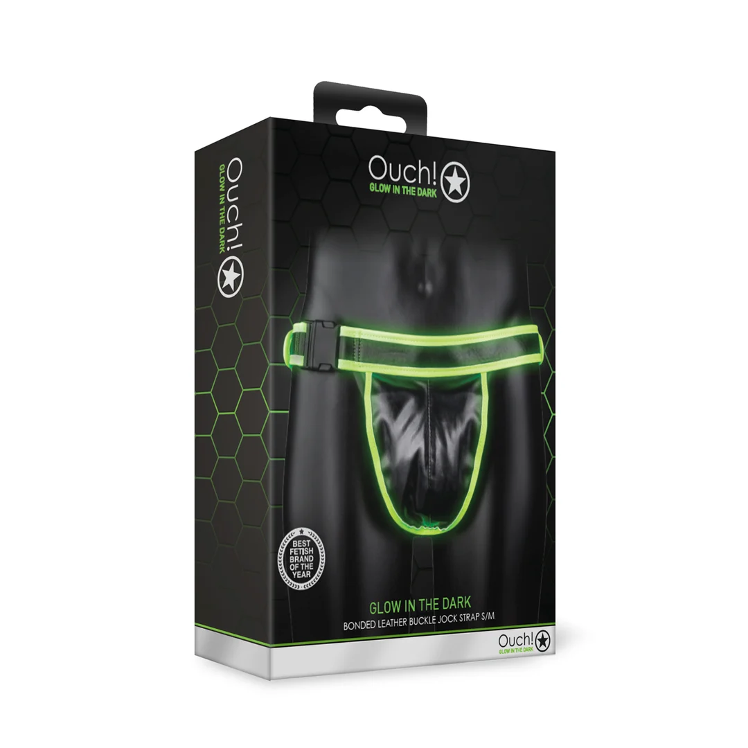Ouch! Glow in the Dark, suspensorio con hebilla L/XL - Imagen 7