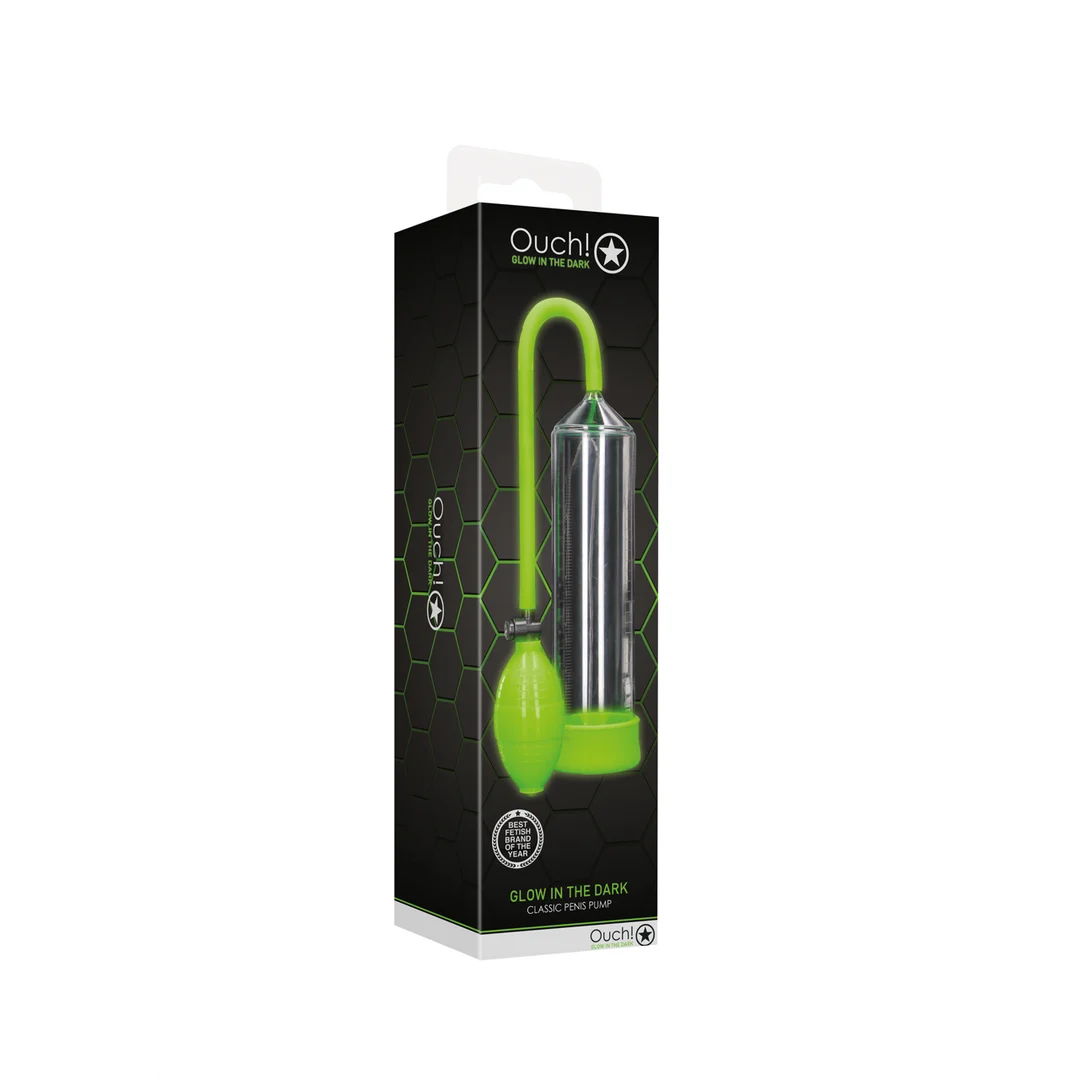 Bomba de pene Ouch! Classic luminiscente - Imagen 1