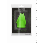 Anillo para el pene con correa testicular: Glow in the Dark
