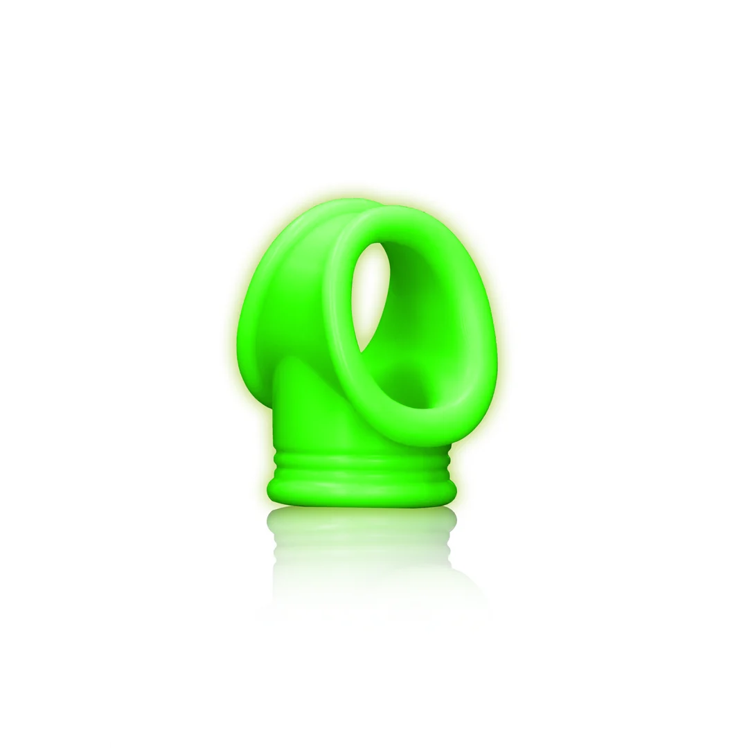 Anillo para el pene con correa testicular: Glow in the Dark - Imagen 3
