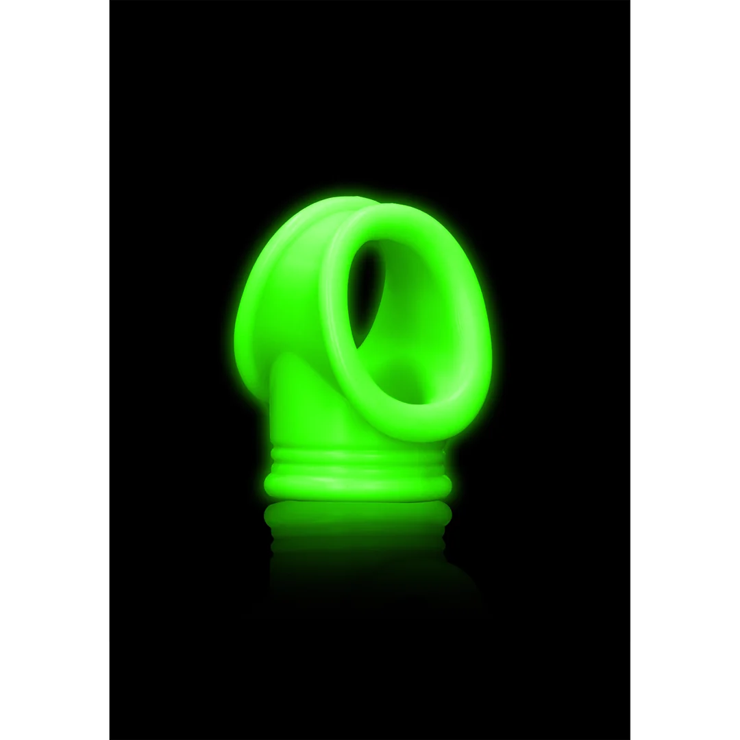 Anillo para el pene con correa testicular: Glow in the Dark - Imagen 5