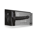 Ouch! Twisted Hollow Strap On 20 cm negro