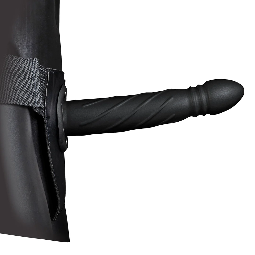Ouch! Twisted Hollow Strap On 20 cm negro - Imagen 3
