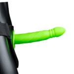 Ouch! Twisted Hollow Strap On 20 cm negro - Imagen 9