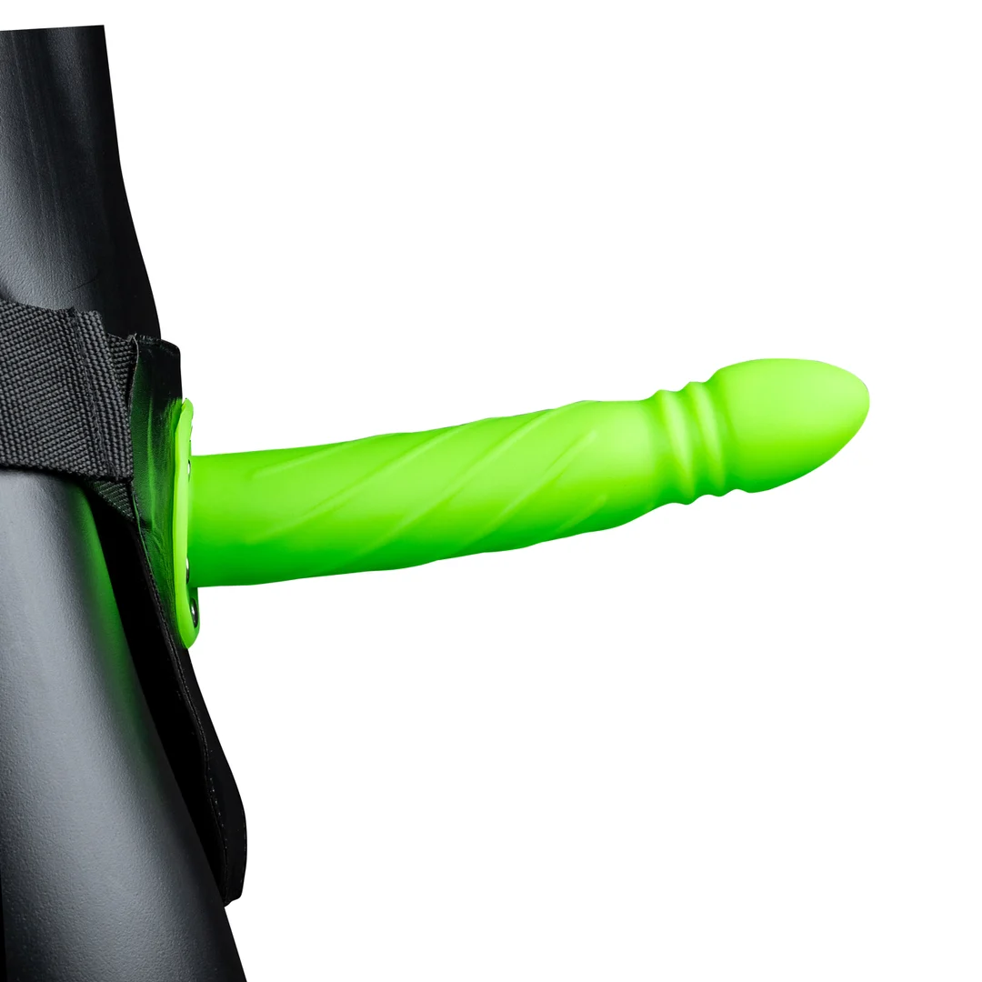 Ouch! Twisted Hollow Strap On 20 cm negro - Imagen 9