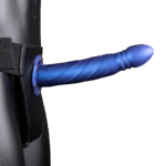 Ouch! Twisted Hollow Strap On 20 cm negro - Imagen 21