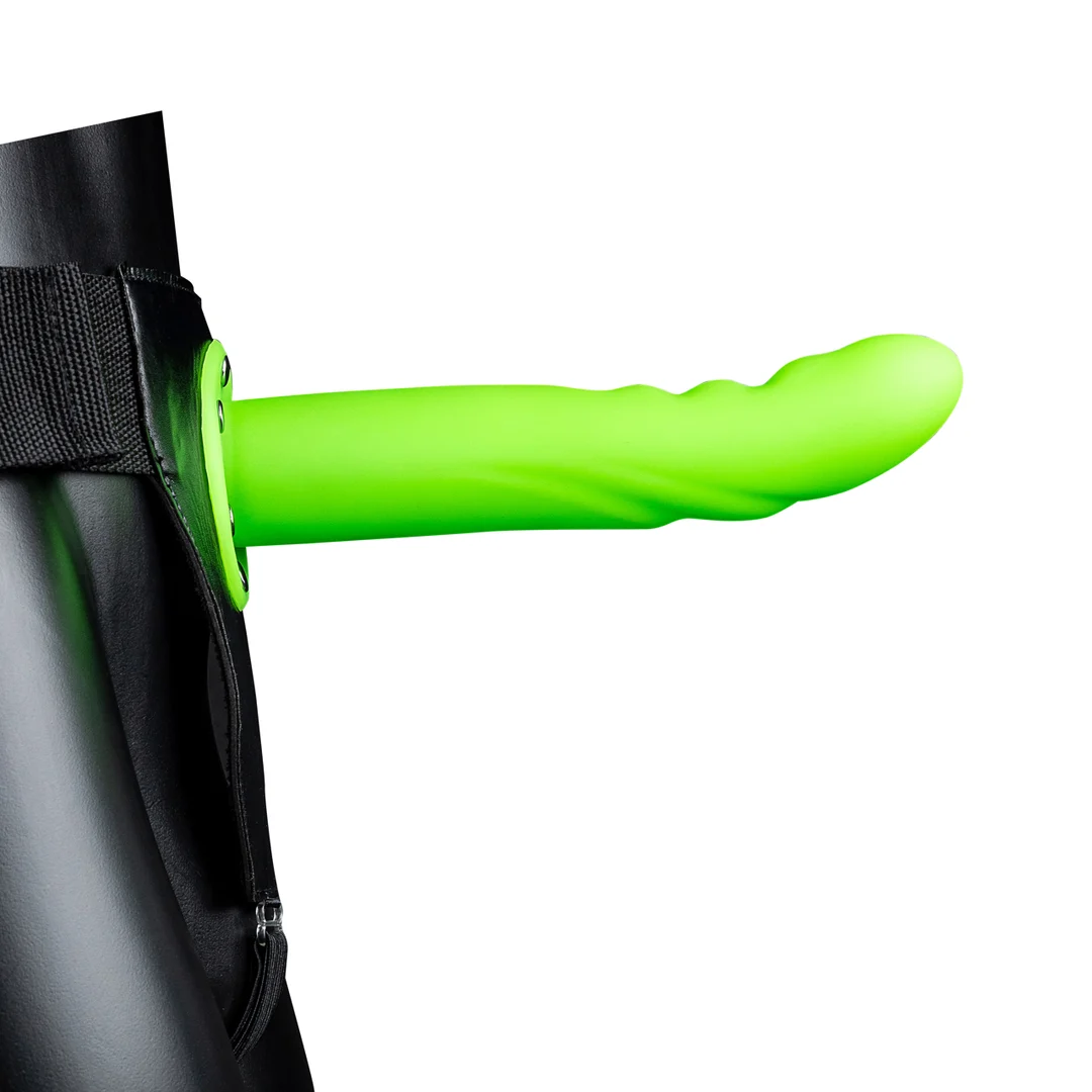 Ouch! strap on hueco curvado texturizado - Imagen 9