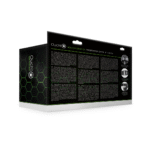 Ouch! Arnés hueco Glow in the Dark con bolas - Imagen 2