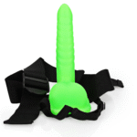 Ouch! Arnés hueco Glow in the Dark con bolas - Imagen 5