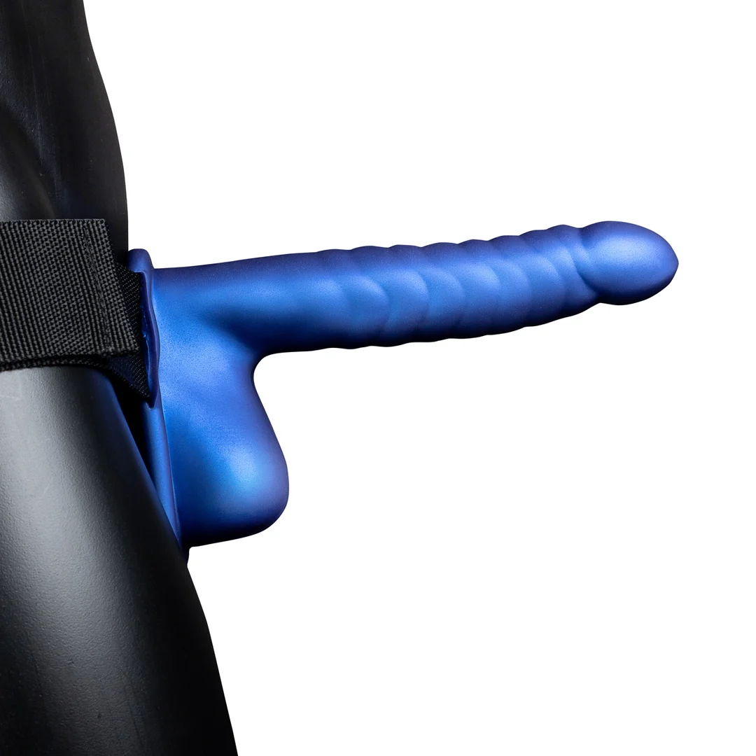 Ouch! Arnés hueco Glow in the Dark con bolas - Imagen 20