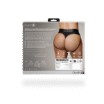 Vibrador tipo bala con 10 modos – Tanga con arnés Ouch! by Shots - Imagen 9
