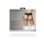 Vibrador tipo bala con 10 modos – Tanga con arnés Ouch! by Shots - Imagen 15