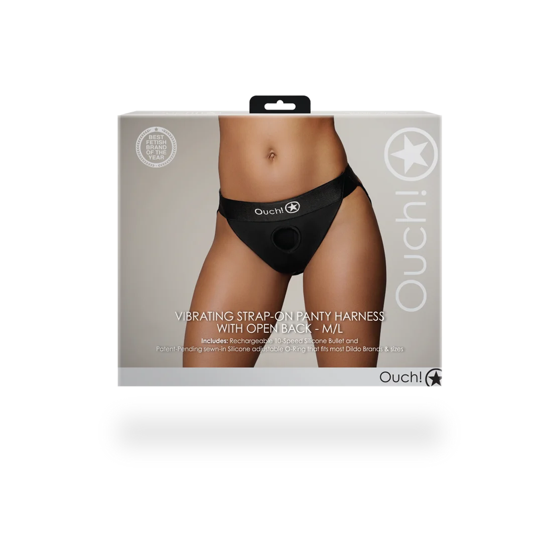 Vibrador de bala con 10 modos – Negro Ouch! by Shots - Imagen 2
